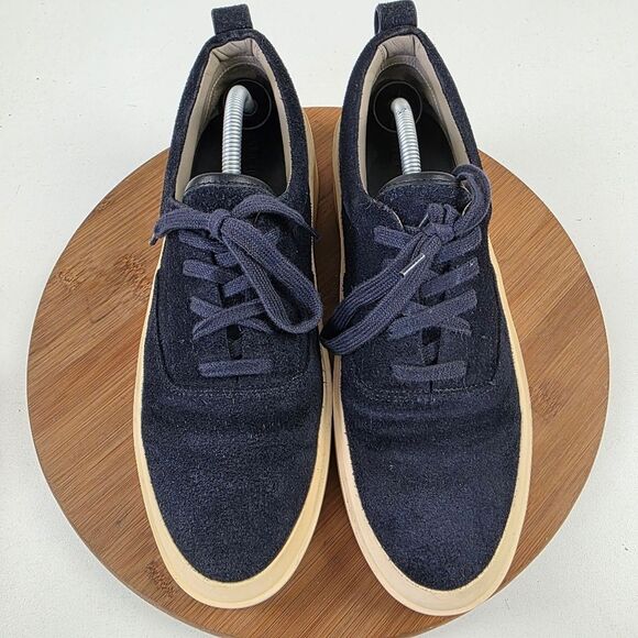 Fear of God 101 Lace Up Blue Suede Sneakers Mens Shoe Size EU 42 US 9 - Picture 5 of 15